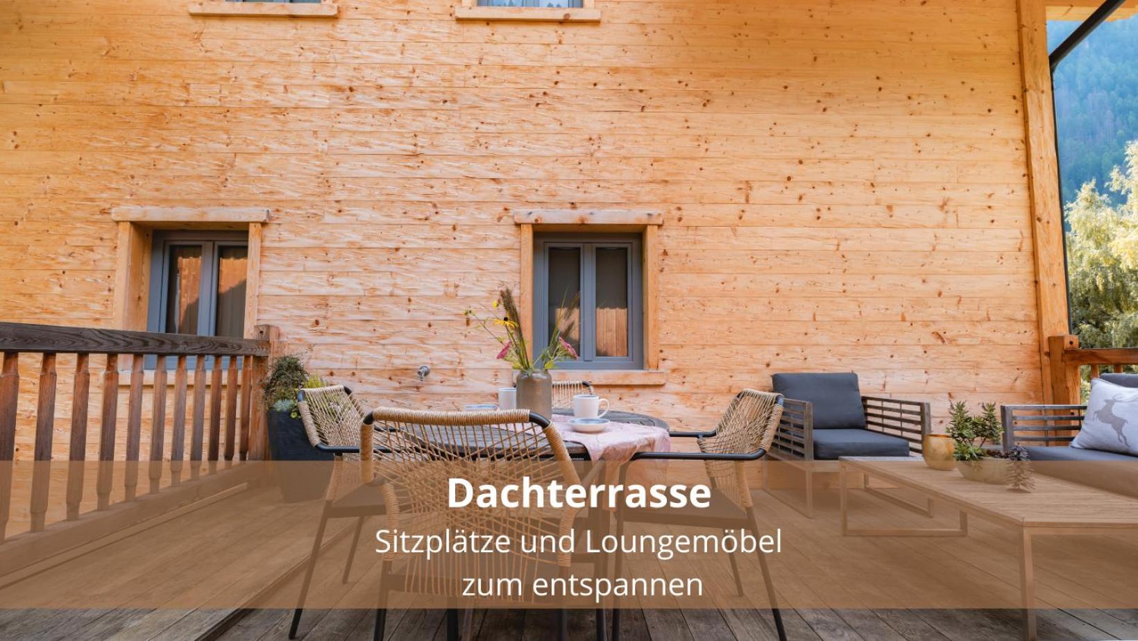 Chalet Waldhaeusl Luxurioese Ferienwohnungen Mit Sauna & Whirlpool, Kamin, Balkon Oder Terrasse Mit Bergblick Heiligenblut Exterior foto